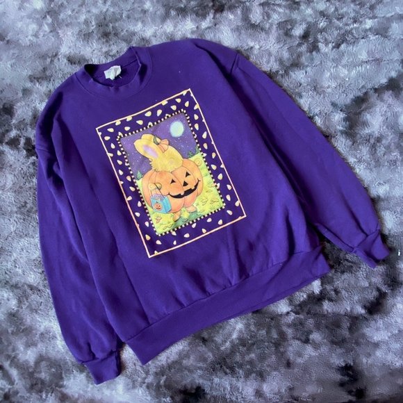 Urban Outfitters Accessories - VTG Halloween Bunny Sweatshirt